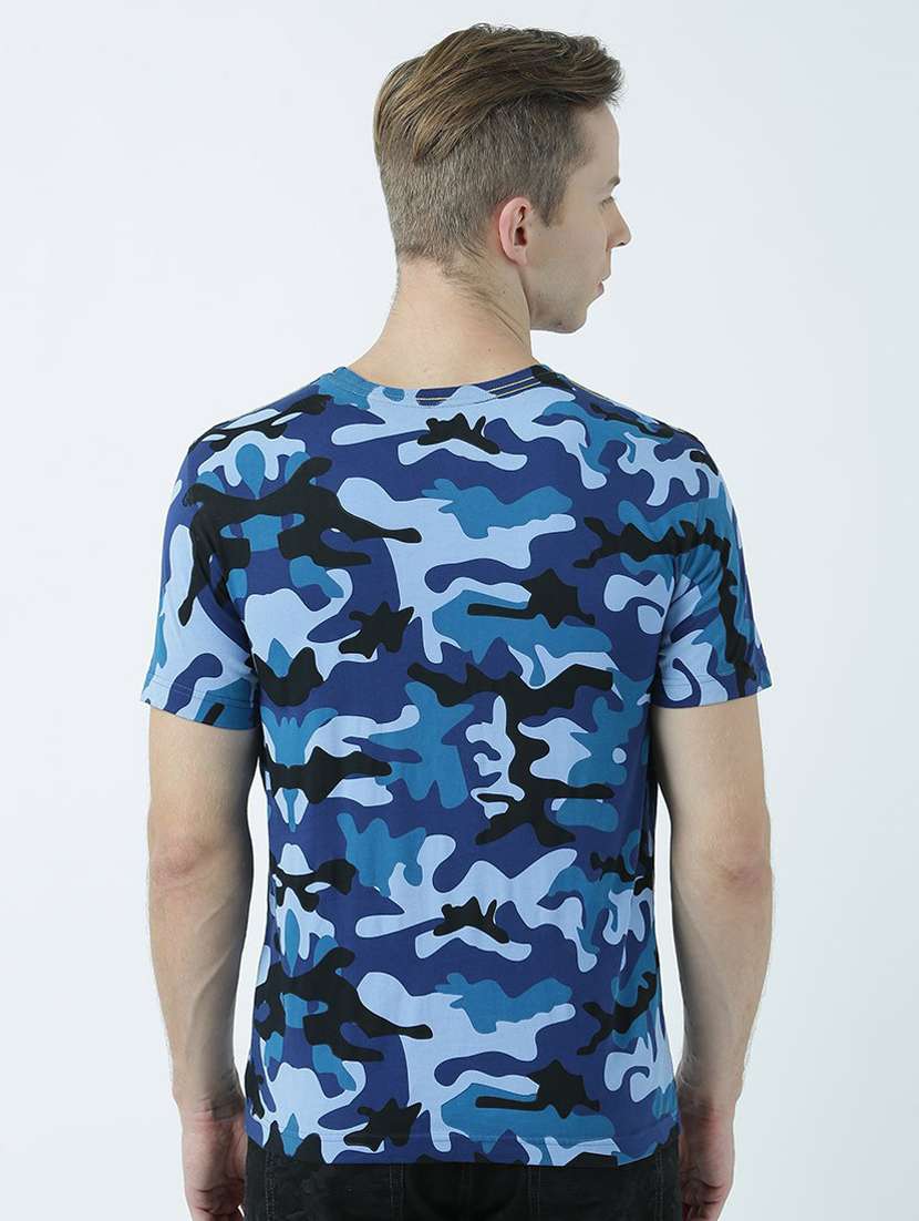 crew neck all over print t-shirt - 19580827 -  Standard Image - 3