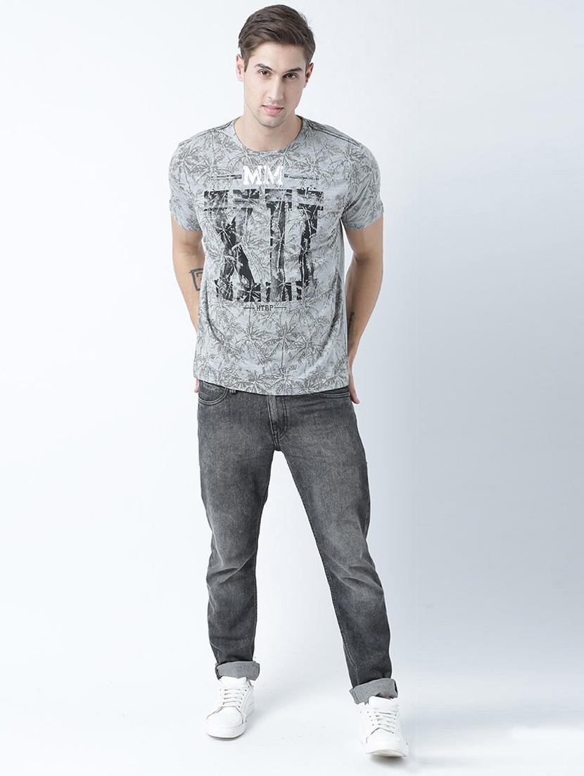 men front print short sleeve t-shirt - 19580878 - Standard Image - 3