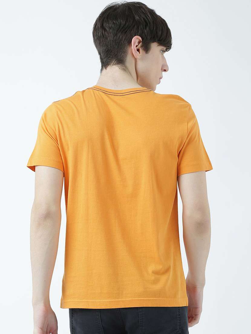 round neck printed regular t-shirt - 19580923 -  Standard Image - 3