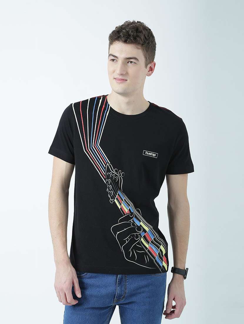 round neck printed regular t-shirt