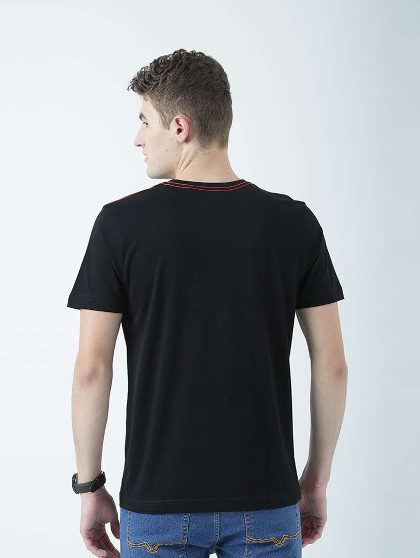 round neck printed regular t-shirt - 19580963 -  Standard Image - 3