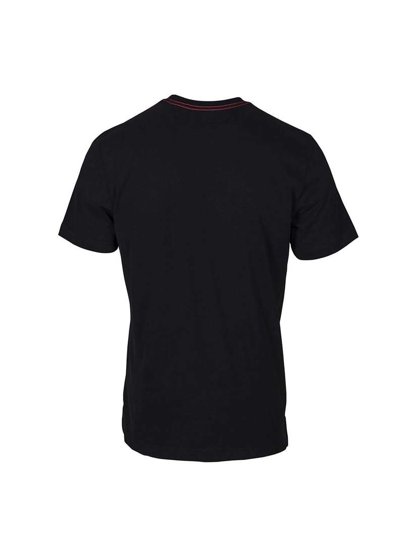 men round neck front print regular t-shirt - 19581597 -  Standard Image - 3