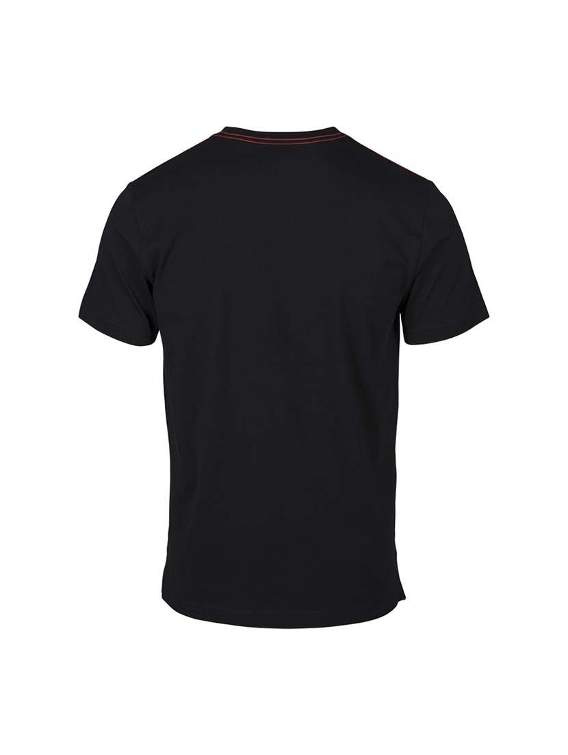 men crew neck front print regular t-shirt - 19581627 -  Standard Image - 3