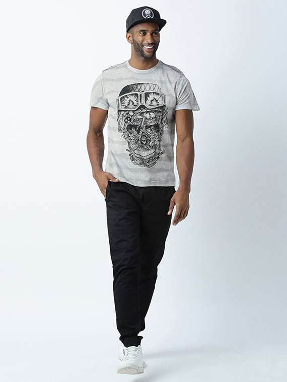 cream cotton tshirt - 19581706 - Standard Image - 3