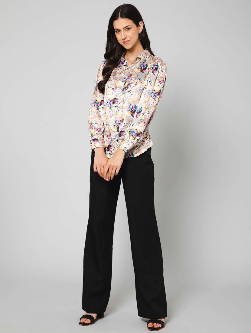 women printed regular shirt - 19581791 - Standard Image - 5