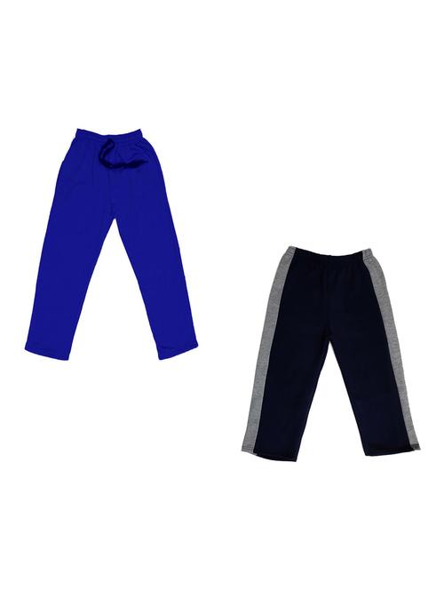 boys mid rise track pants combo - 19583997 -  Standard Image - 0