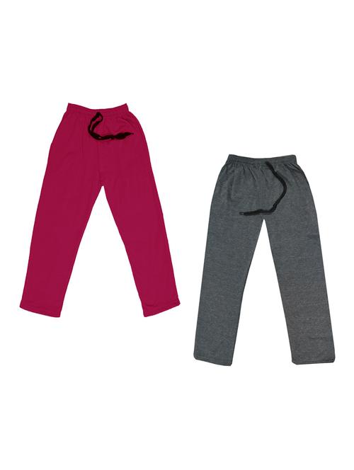 boys mid rise track pants combo - 19584085 -  Standard Image - 0