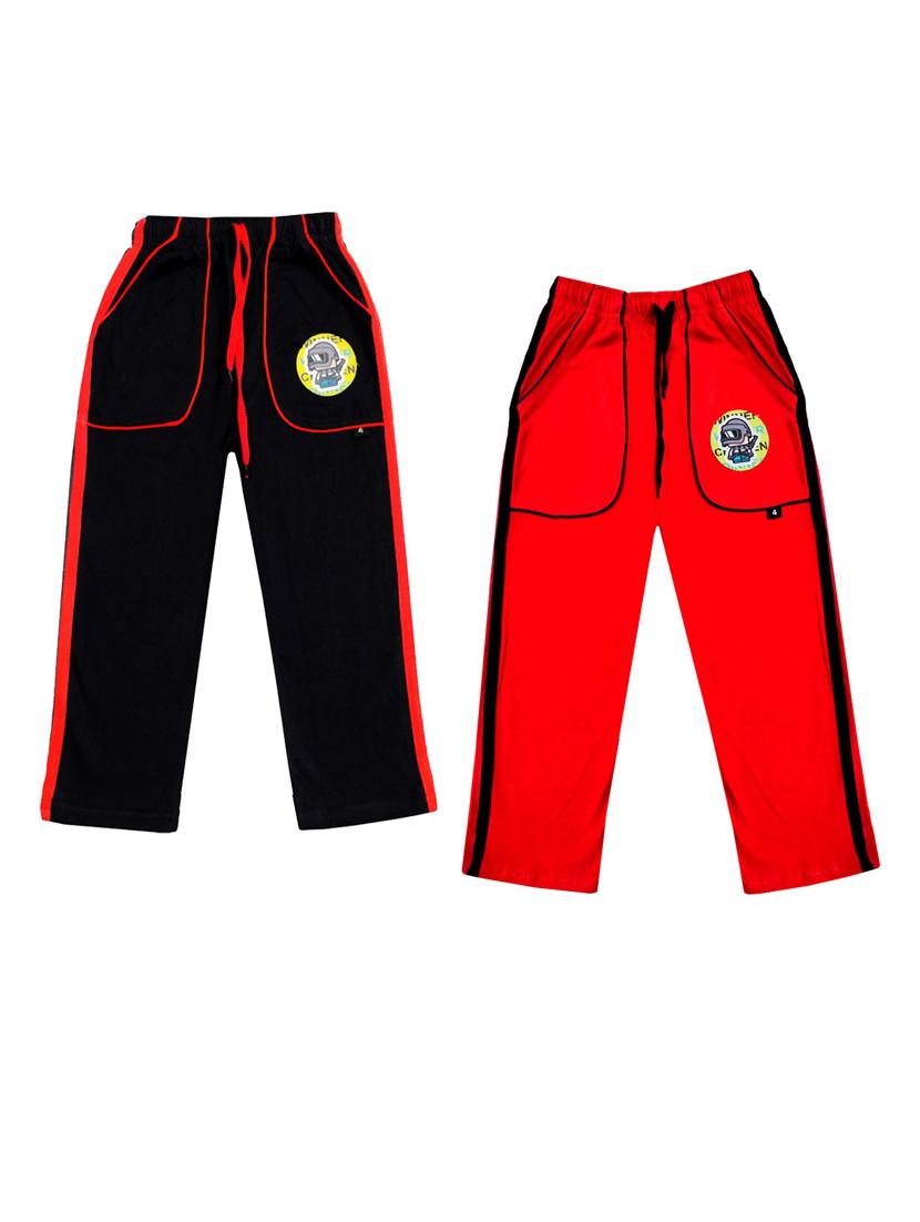 boys mid rise track pants combo - 19584721 - Zoom Image - 0