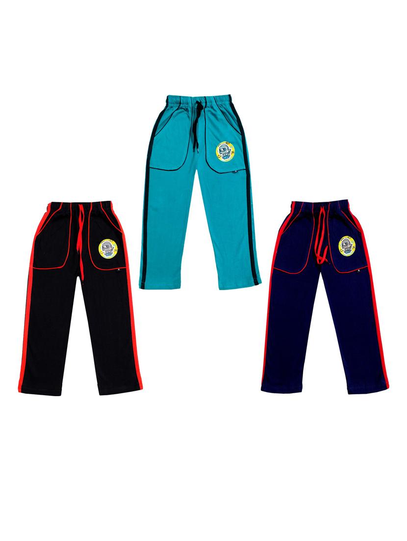 boys mid rise track pants combo - 19584741 -  Zoom Image - 0