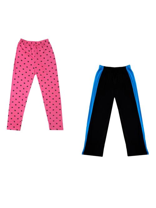 boys mid rise track pants combo - 19585182 - Standard Image - 0