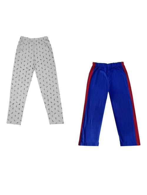 boys mid rise track pants combo - 19585197 -  Standard Image - 0