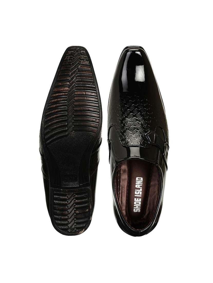 black patent leather slip on ons - 19585455 - Standard Image - 5