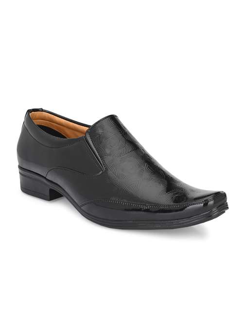 black slip on shoes - 19585472 -  Standard Image - 0