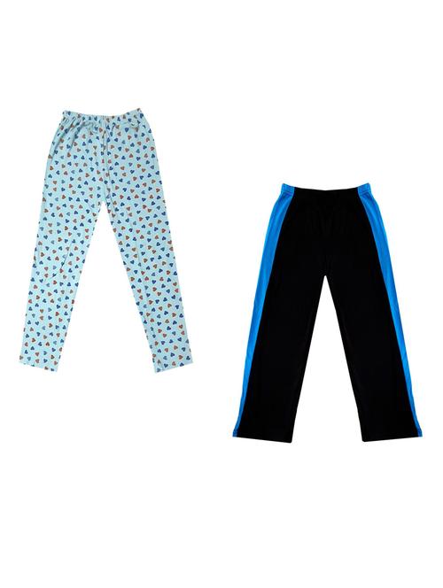 boys mid rise track pants combo - 19585477 -  Standard Image - 0