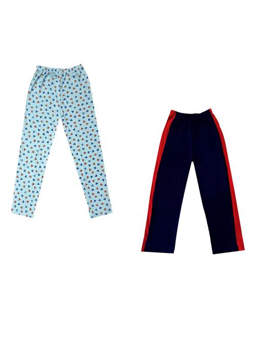 boys mid rise track pants combo - 19585483 -  Standard Image - 0