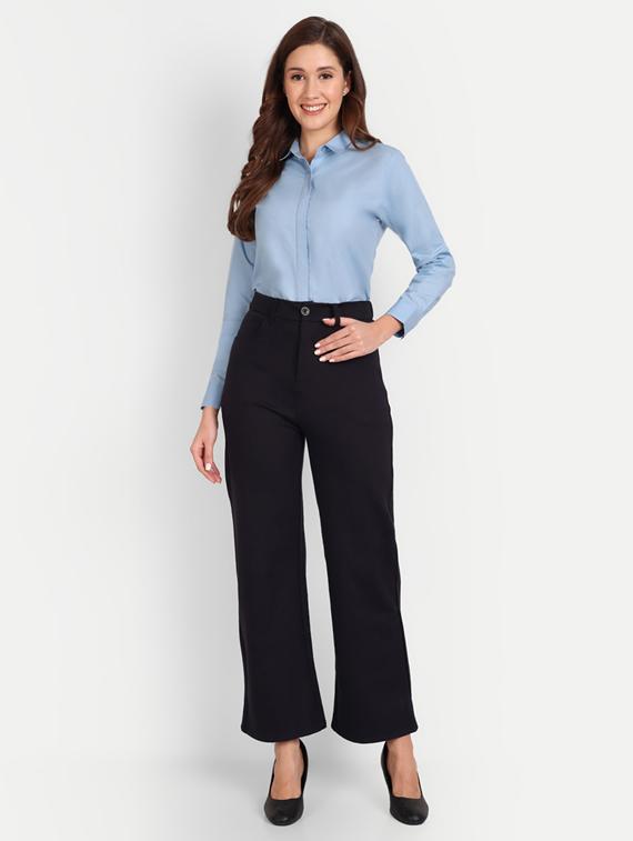 women solid regular shirt - 19586570 - Standard Image - 5