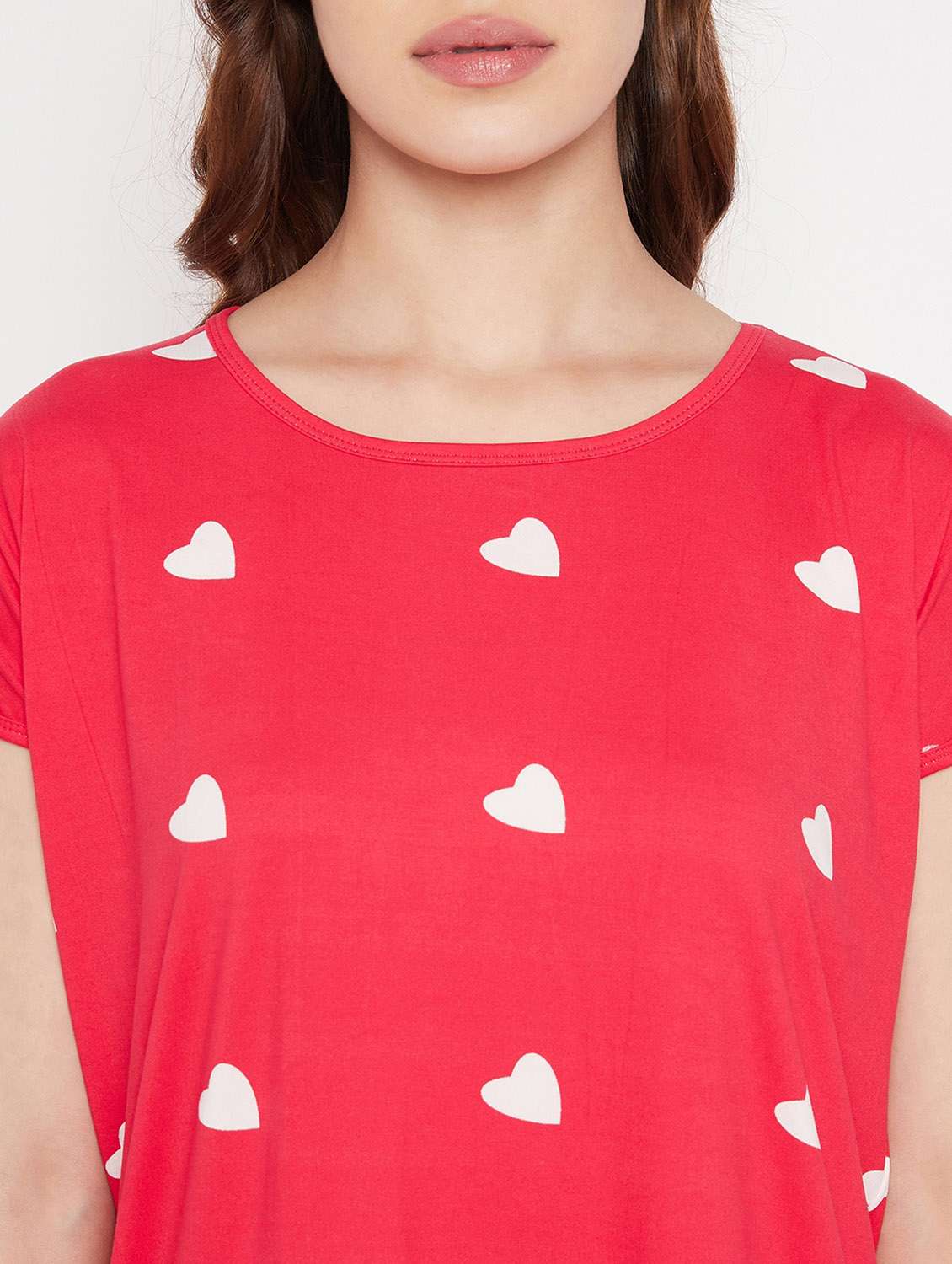 round neck printed sleepshirt - 19586800 -  Standard Image - 5