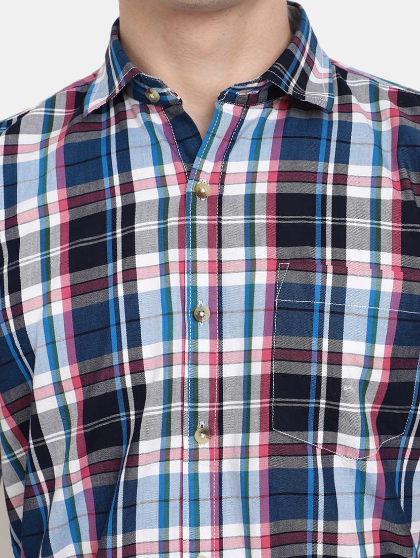 mens checks casual shirt - 19591185 -  Standard Image - 5