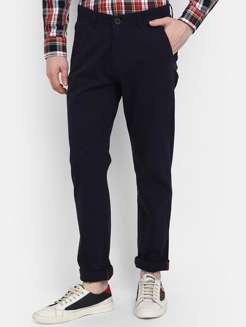 men mid rise solid chinos  - 19592566 -  Standard Image - 0