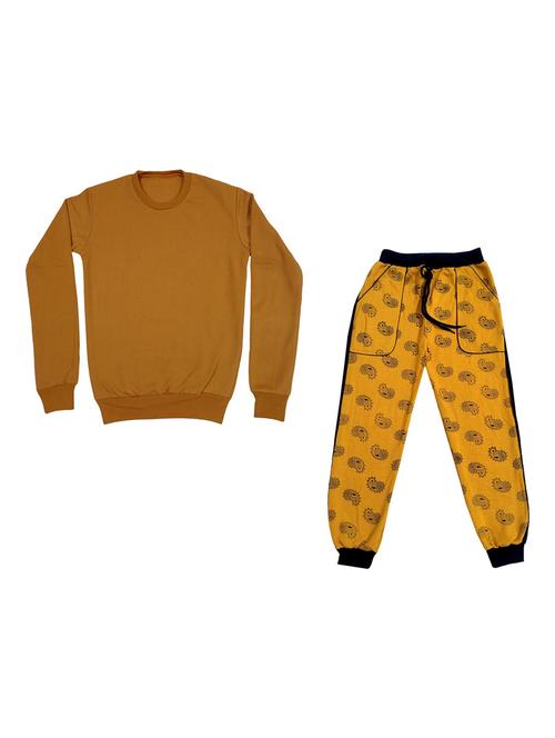 boys printed round neck full length set - 19594472 - Standard Image - 0