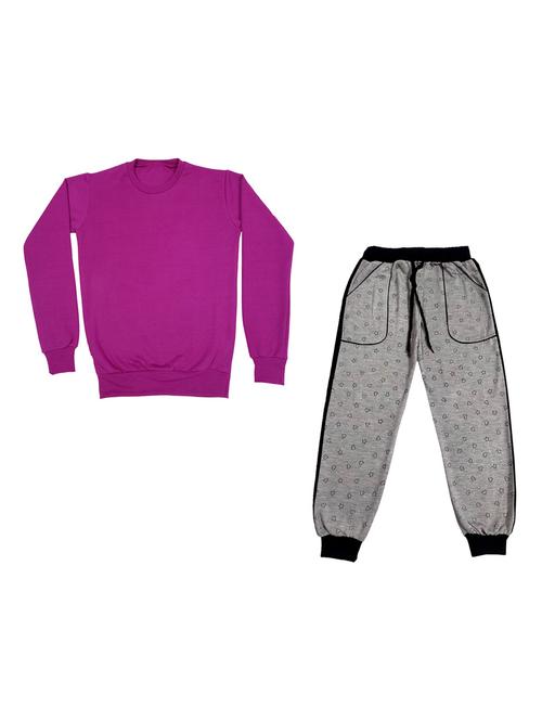 boys printed round neck full length set - 19594581 - Standard Image - 0