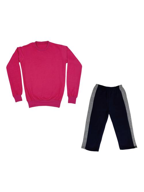 boys solid round neck full length set - 19594601 -  Standard Image - 0
