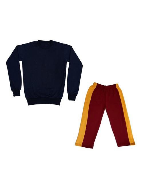 boys solid round neck full length set - 19594608 -  Standard Image - 0