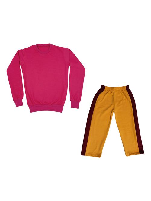boys solid round neck full length set - 19594650 -  Standard Image - 0
