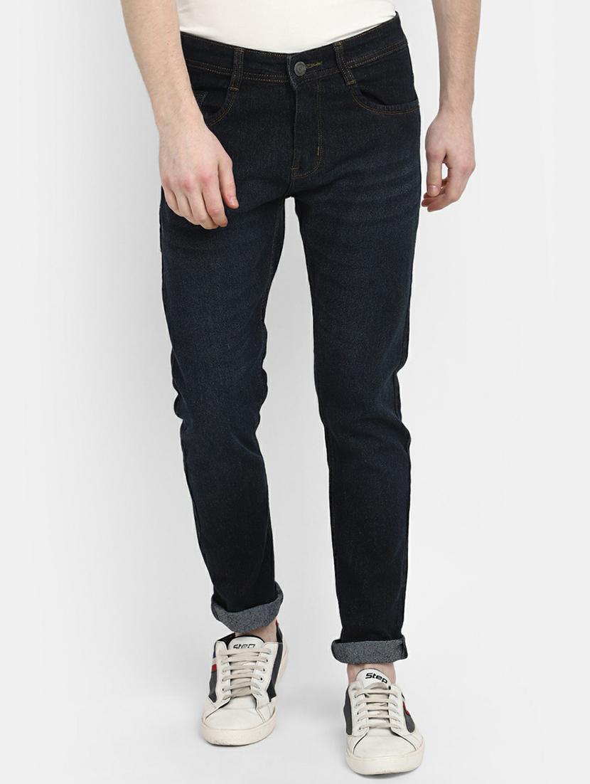 mens slim fit plain jeans - 19596556 -  Zoom Image - 0