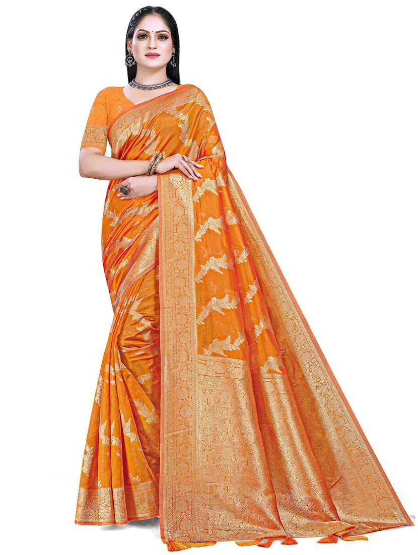 women's banarasi saree with blouse
