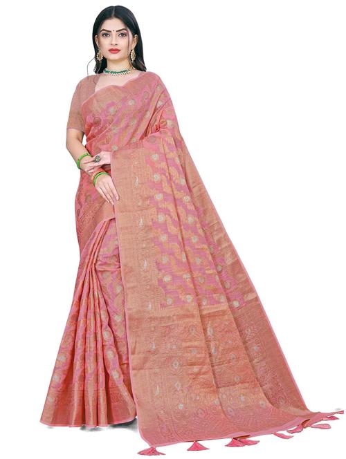 women's banarasi saree with blouse - 19596933 -  Standard Image - 0