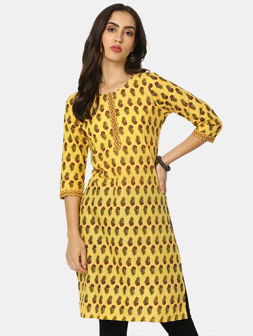 women's straight kurta - 19598054 -  Standard Image - 0