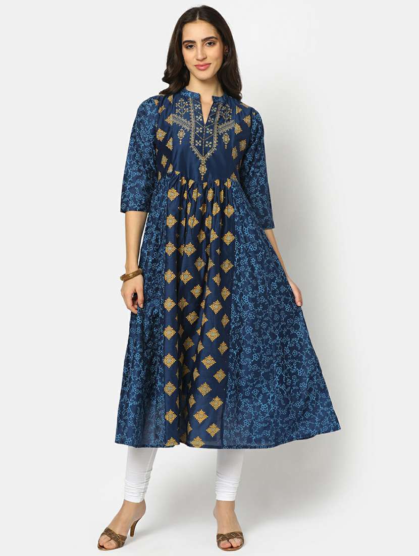 women's flared kurta