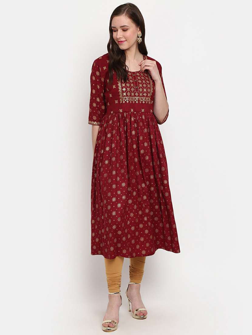 women's a-line kurta