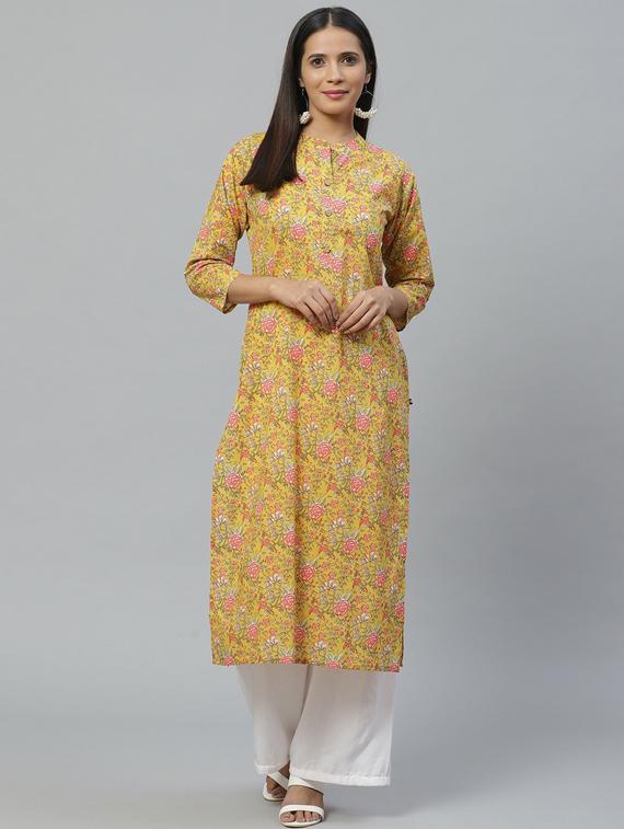 women's straight kurta - 19600888 - Zoom Image - 0