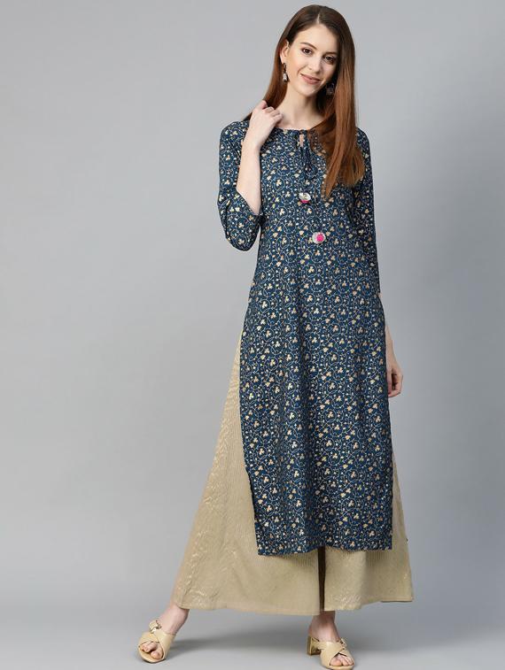 women's straight kurta - 19600970 - Zoom Image - 0