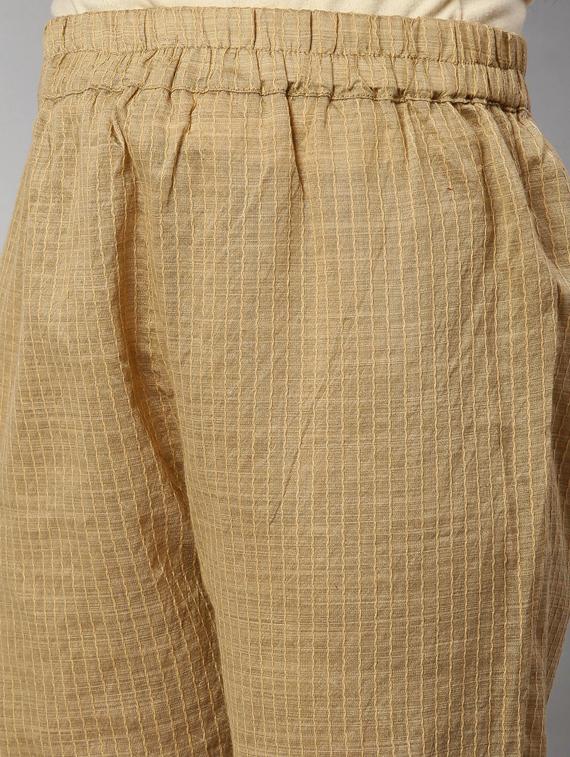 round neck kurta pant set - 19601319 - Standard Image - 3