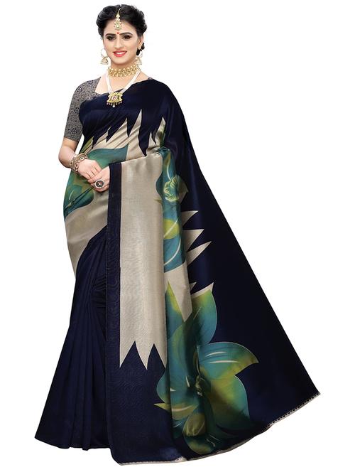 art silk bollywood saree with blouse - 19602604 - Standard Image - 0