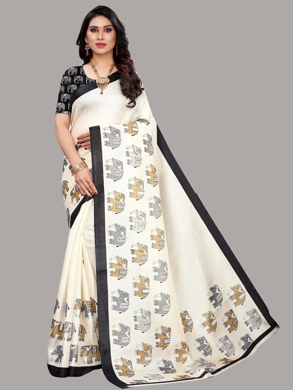 art silk bollywood saree - 19602605 - Zoom Image - 0
