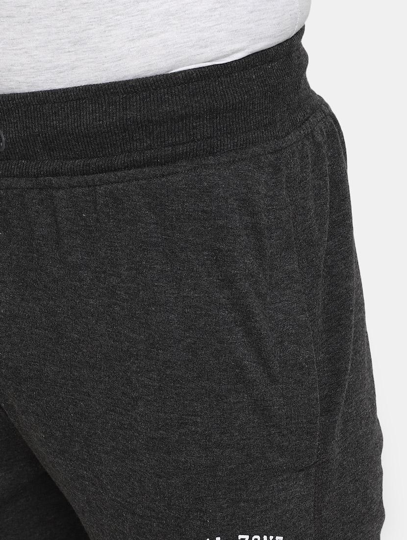 grey solid casual track pant - 19604293 - Standard Image - 3