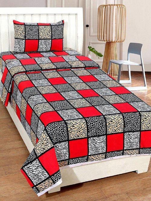 shakrin printed bed sheet set - 19606103 - Standard Image - 0