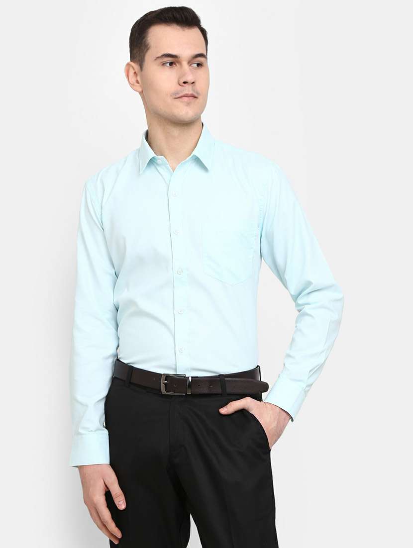 mens solids formal shirt
