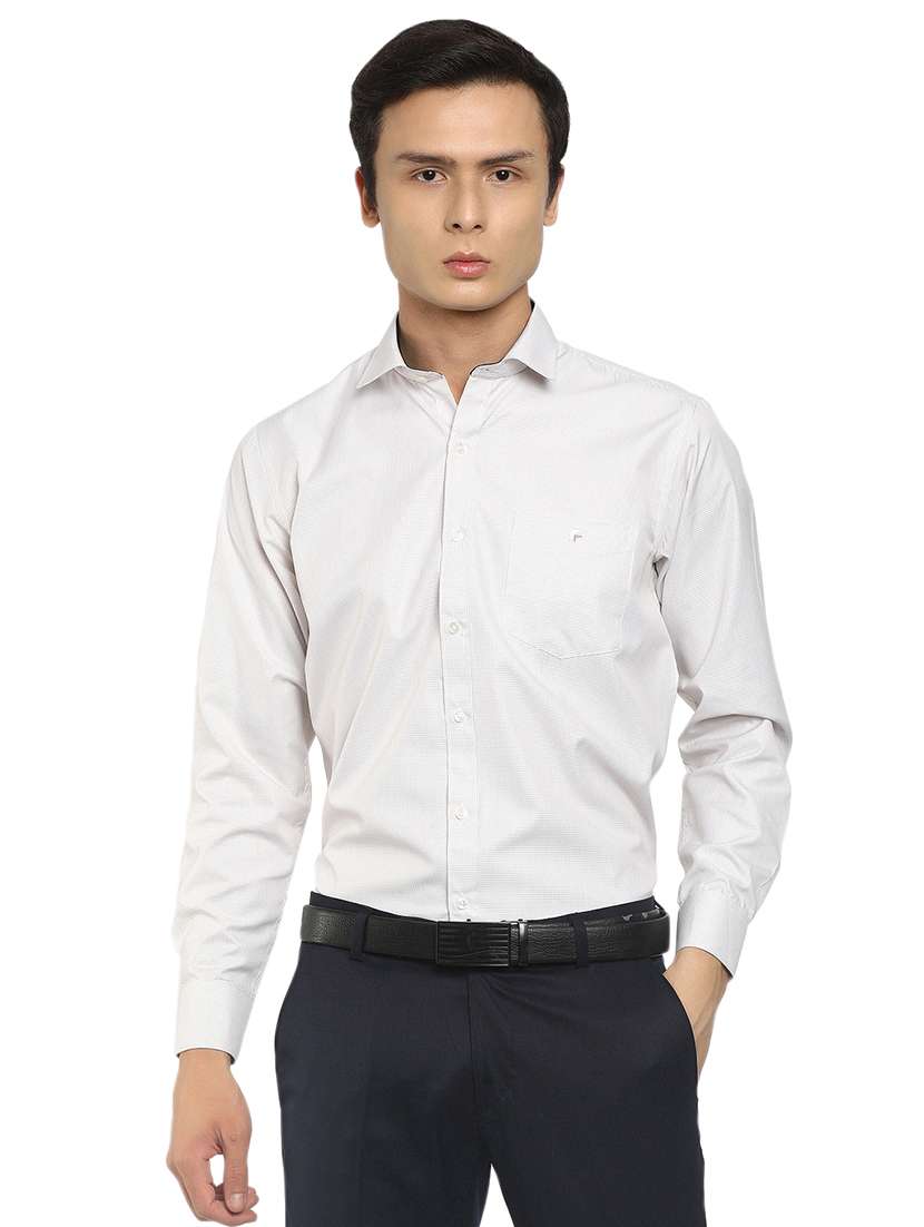 Buy online Men Solid Full Sleeve Formal Shirt from shirts for Men by V ...