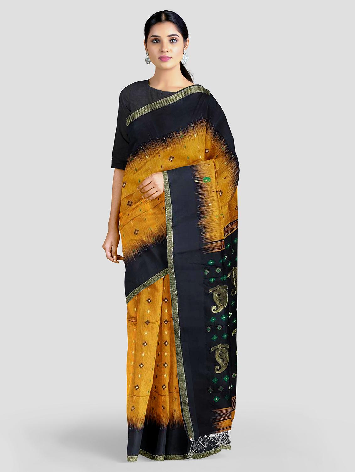 women's self design multi colored saree - 19615442 - Zoom Image - 0