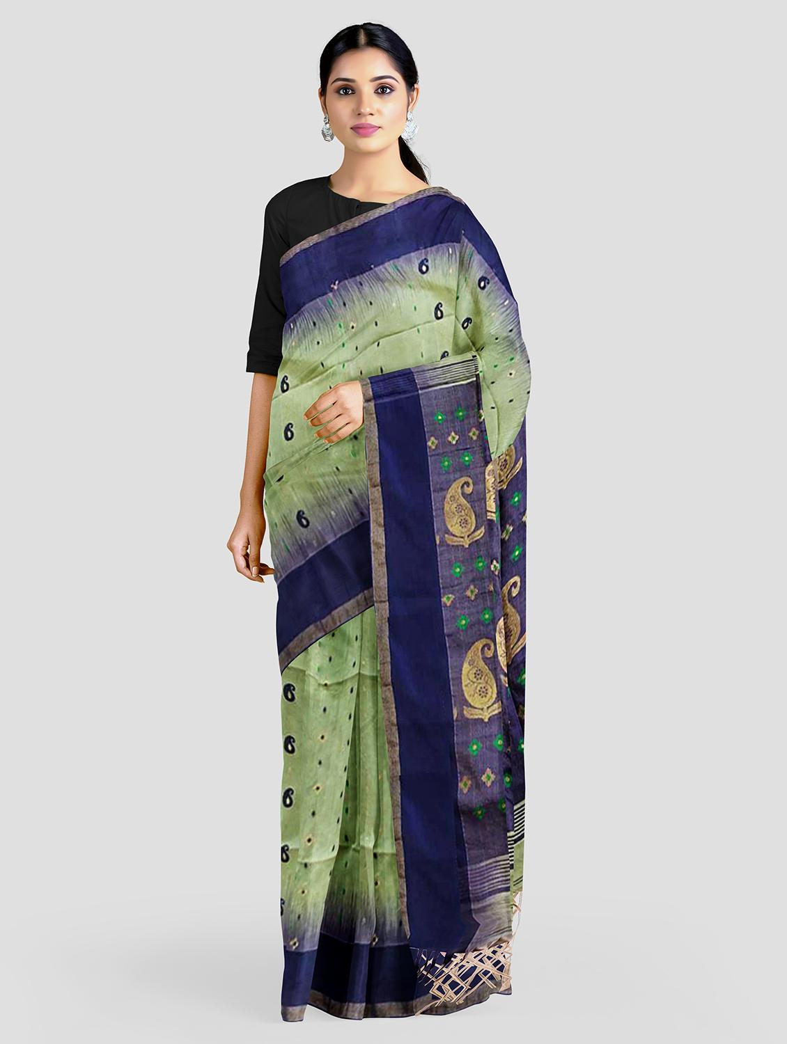 women's self design multi colored saree - 19615445 -  Zoom Image - 0