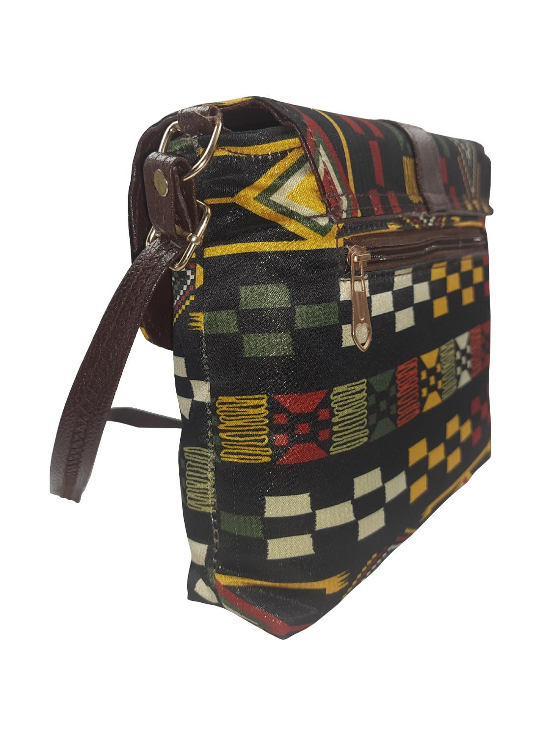 printed leatherette sling bag - 19616187 - Standard Image - 3