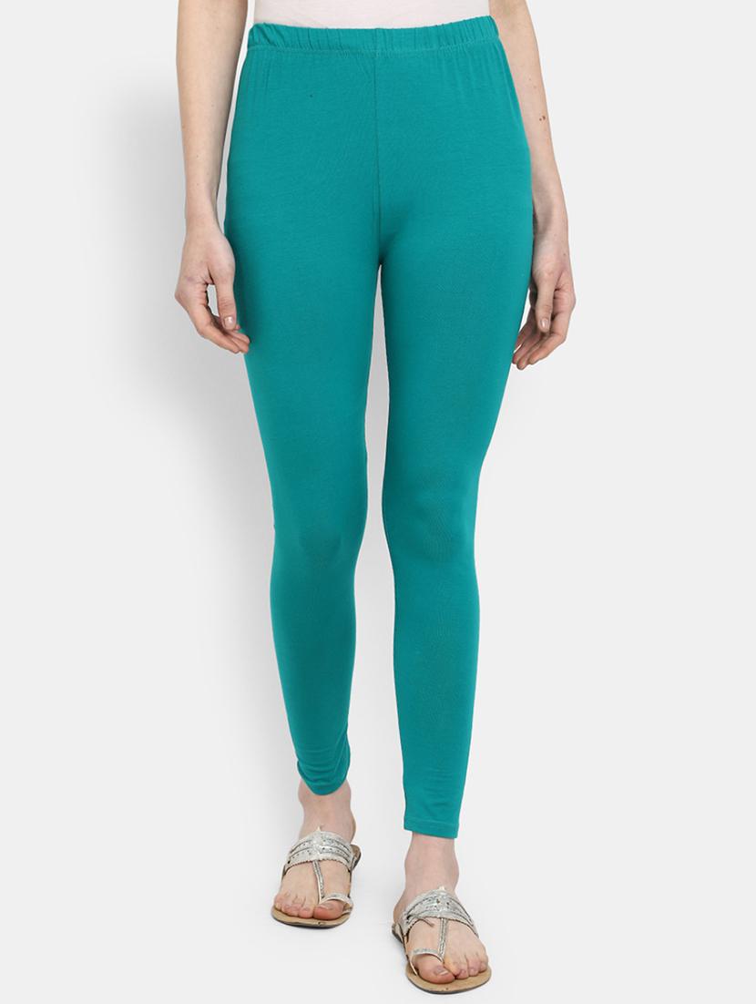 teal cotton legging - 19616289 -  Zoom Image - 0