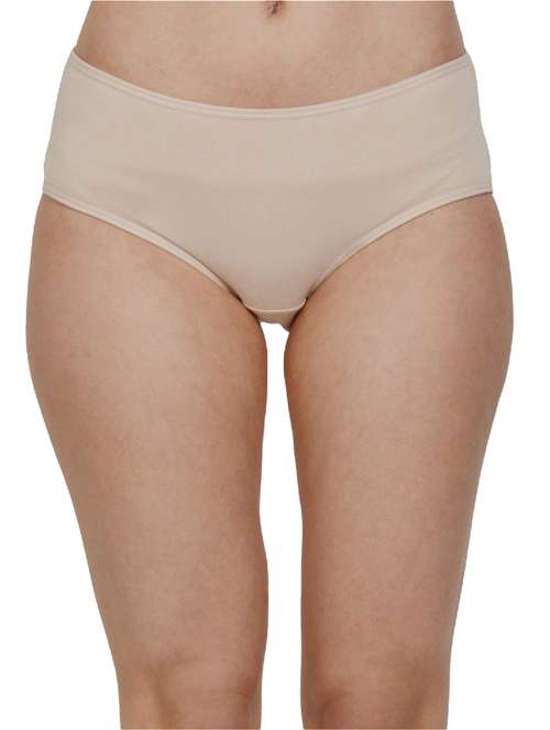 beige cotton hipster panty - 19616729 -  Standard Image - 0
