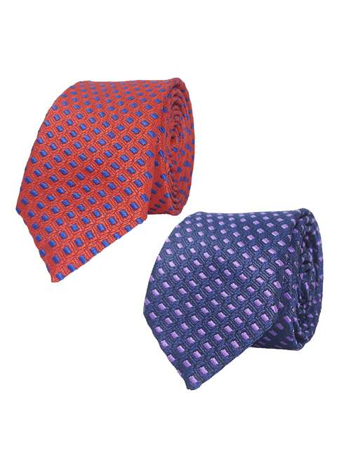 men's pack of 2 necktie - 19617274 - Standard Image - 0