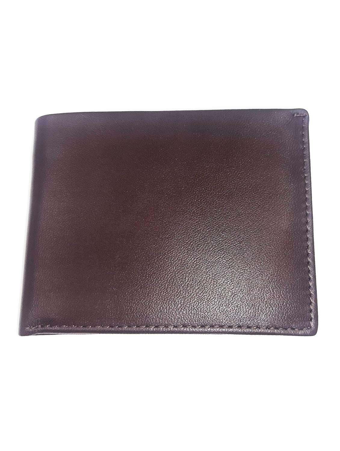 brown leather wallet